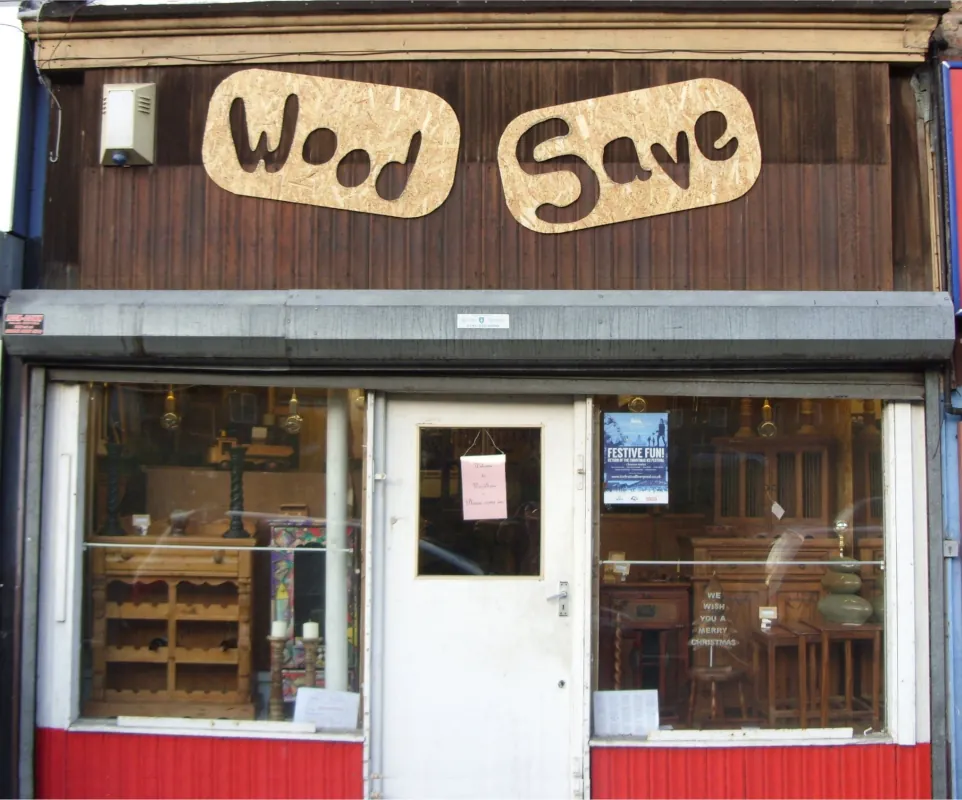 Woodsave Store Exterior